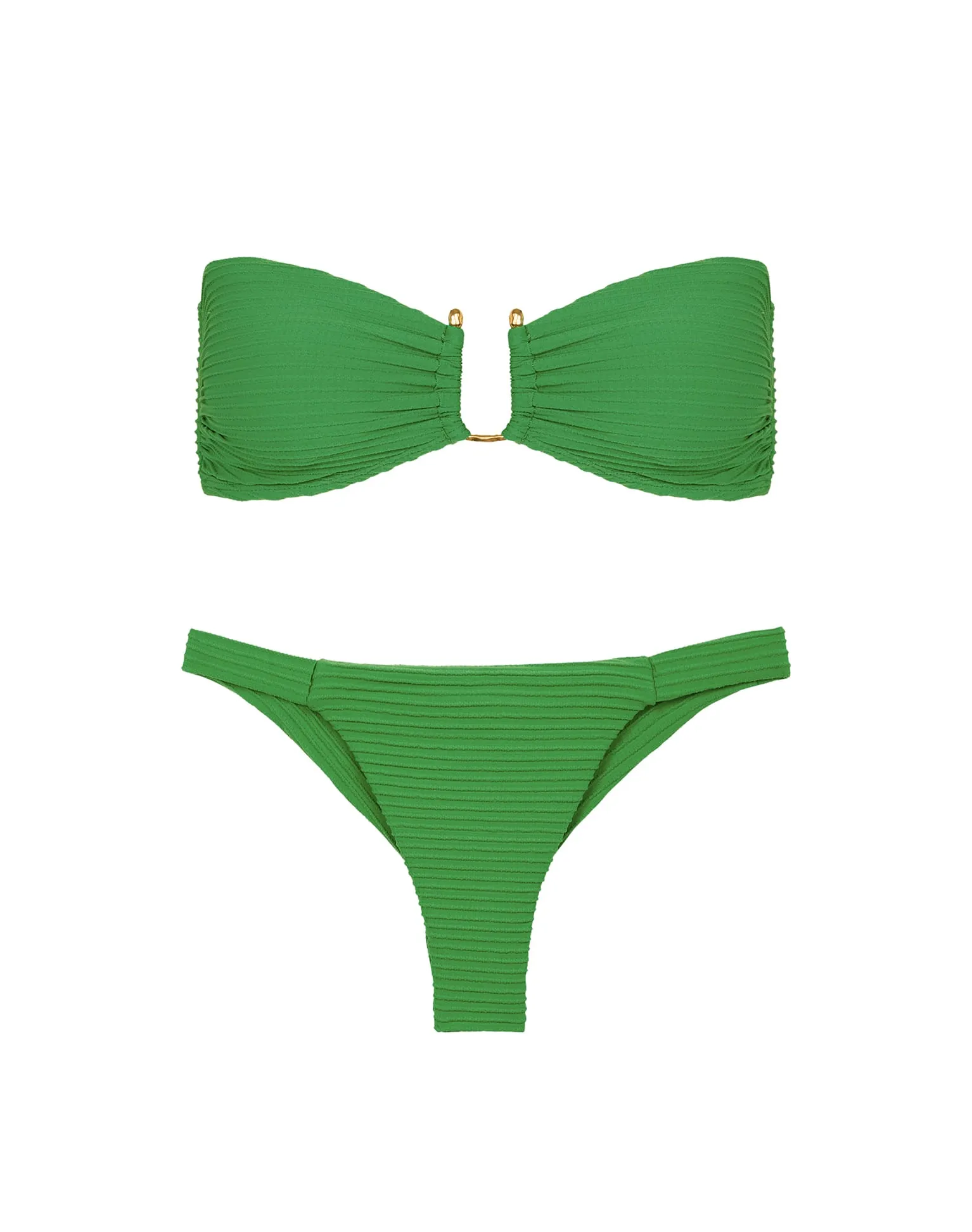 Dune Jill Square Bandeau Top - Meadow