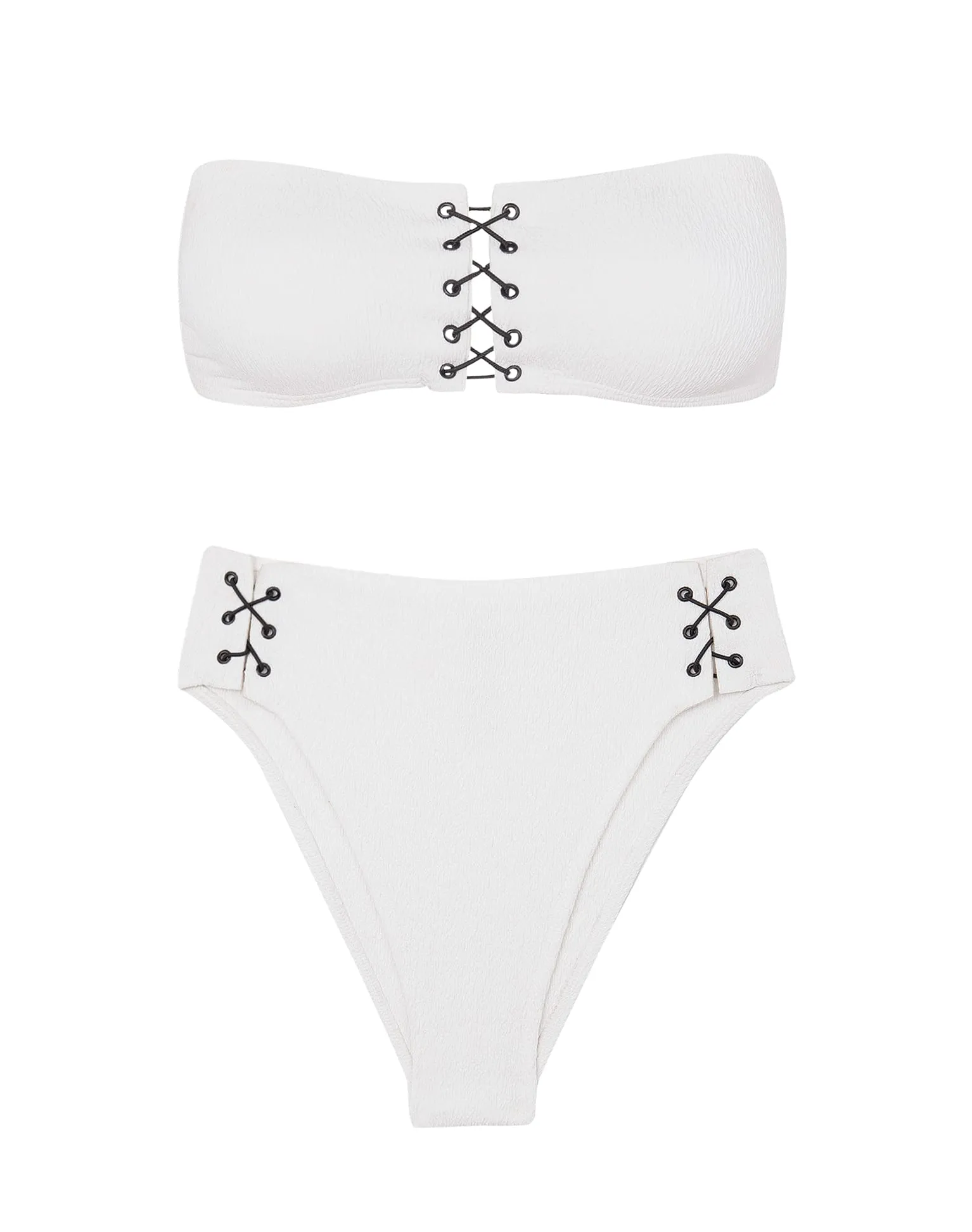 Firenze Blair Bandeau Top - White