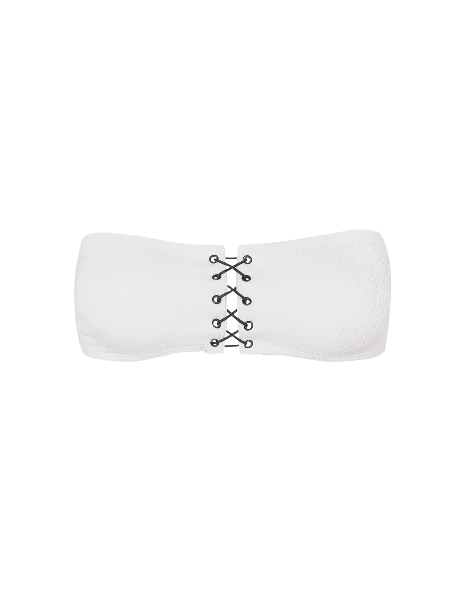 Firenze Blair Bandeau Top - White