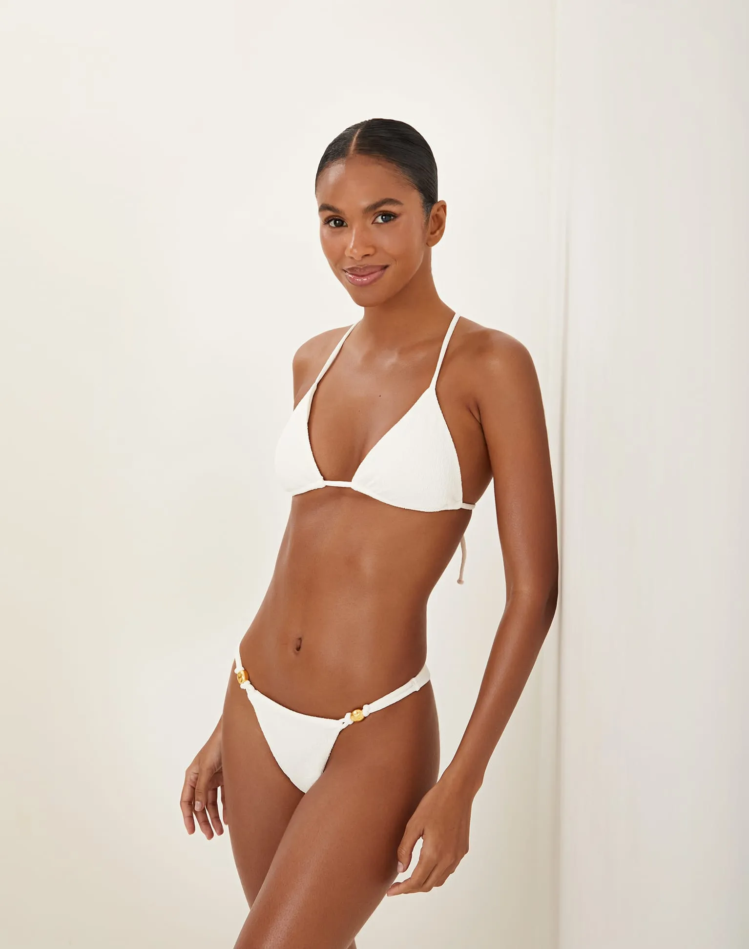 Firenze Kori T Back Tri Top - White