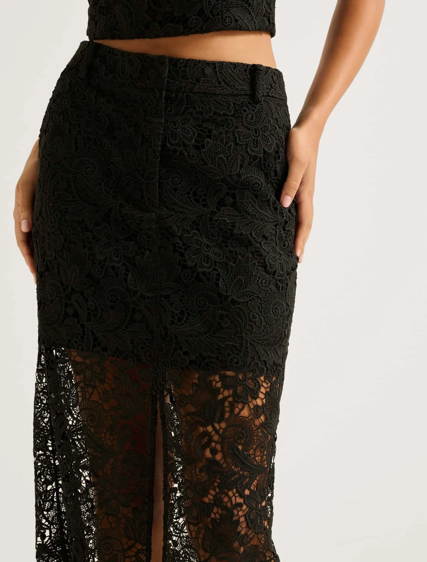 Lana Lace Midi Skirt