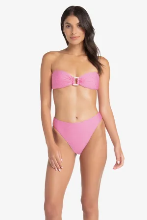 Midi Slimmer Bottom  |  Pink Gingham